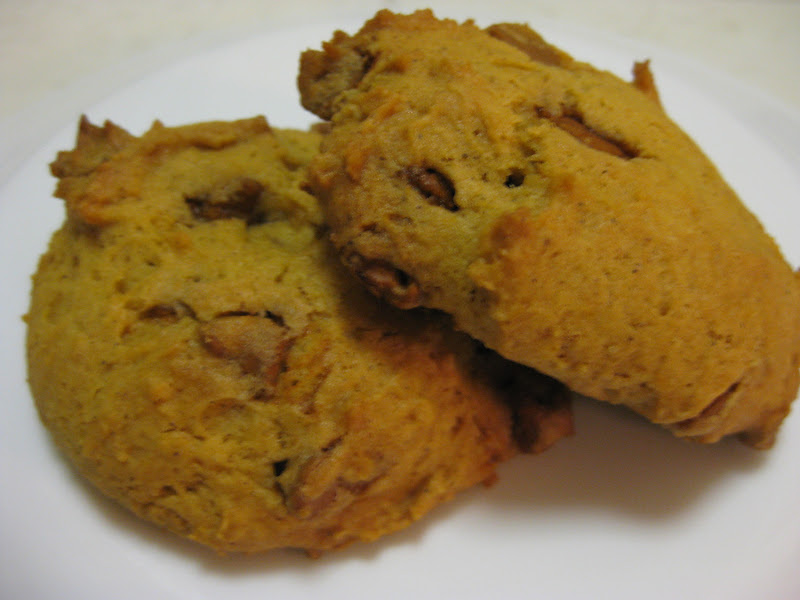 HomeBaked Happiness Pumpkin chip cookies