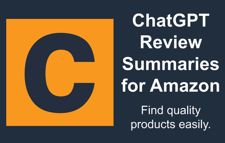 ChatGPT Review Summaries for Amazon small promo image