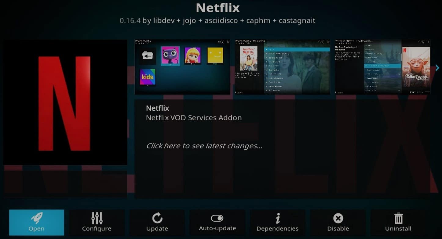 第三方图片，netflix kodi 插件