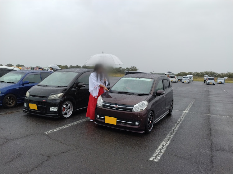 ミラカスタムの10月もよろしくお願いします・弐漆伍倶楽部・木曽三川公園MT・L-ﾌｧﾐﾘｰ(light car family)に関するカスタム事例の投稿画像15枚目