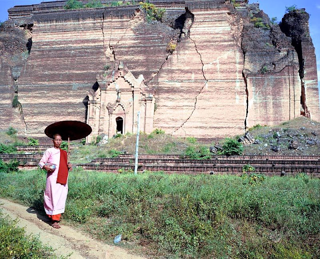 Mingun Pagoda, o templo inacabado