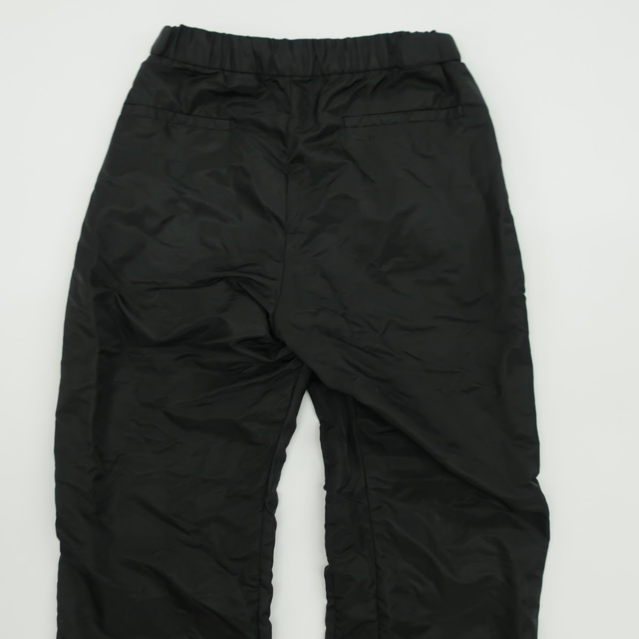 Prada Black Nylon Track Pants