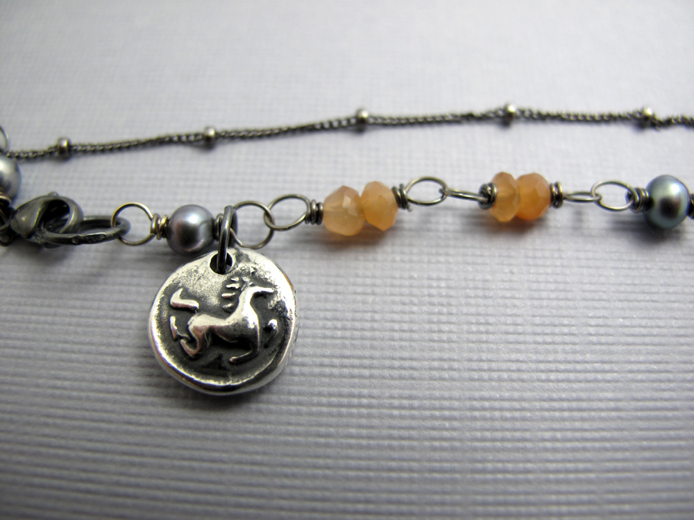 Embers & Ashes, Beth Hemmila (Hint Jewelry): sterling silver wild horse Embers & Ashes, Beth Hemmila (Hint Jewelry): sterling silver wild horse