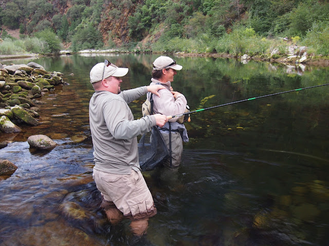 Tenkara fishing with veterans