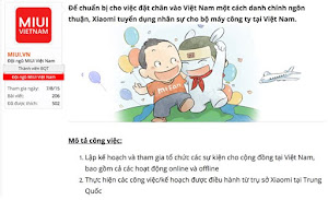 Xiaomi rục rịch tuyển dụng để chuẩn bị vào Việt Nam? 