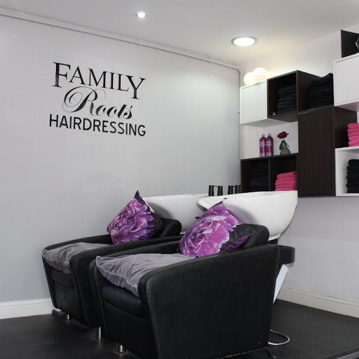 Family Roots - Hairdressing logo