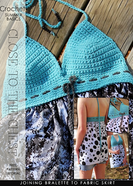 Crochet bra top for summer • artist Knitfinity • Handmade other clothing  ideas made by Needlework