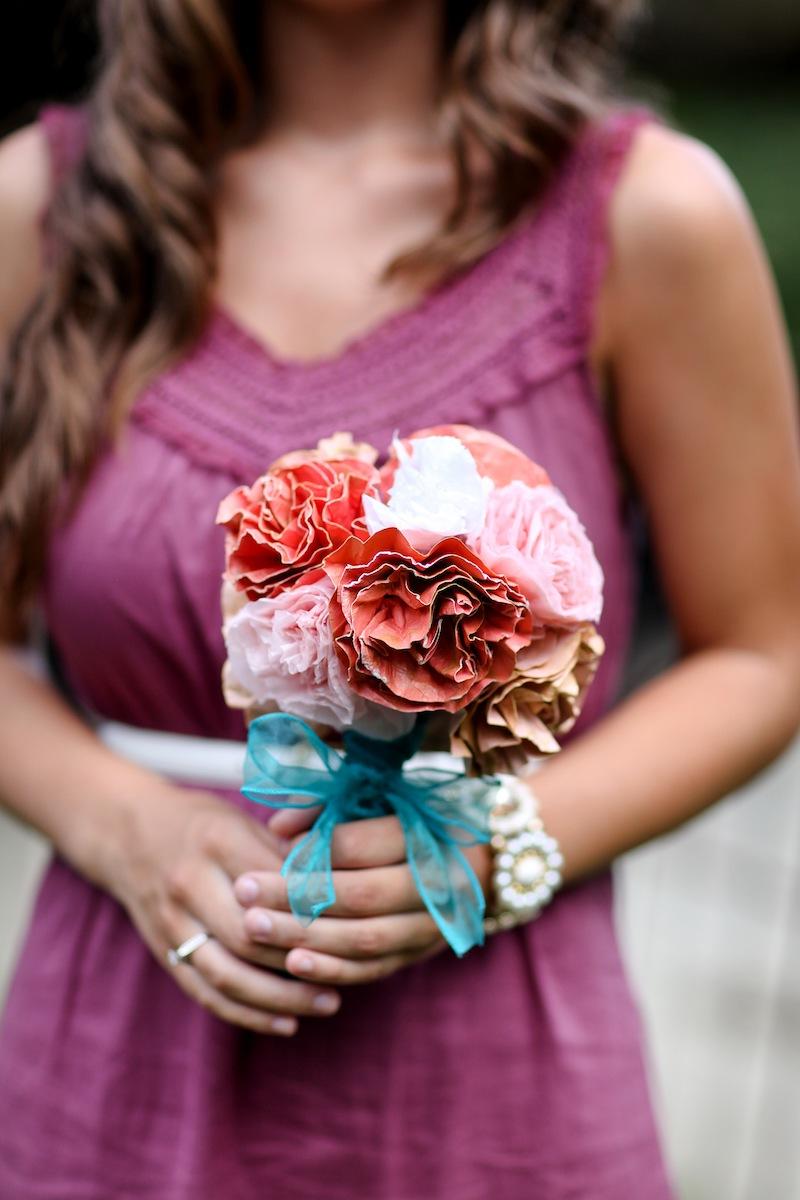    dried    flower bouquet out