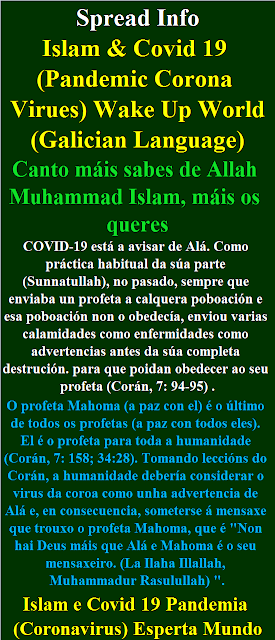 Islam e Covid 19 Galician Language Pandemia Coronavirus Esperta Mundo