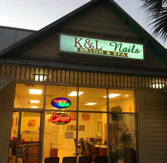 K & L Nail Salon & Spa logo