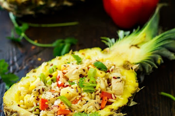 Hawaiian Chicken Fried Rice