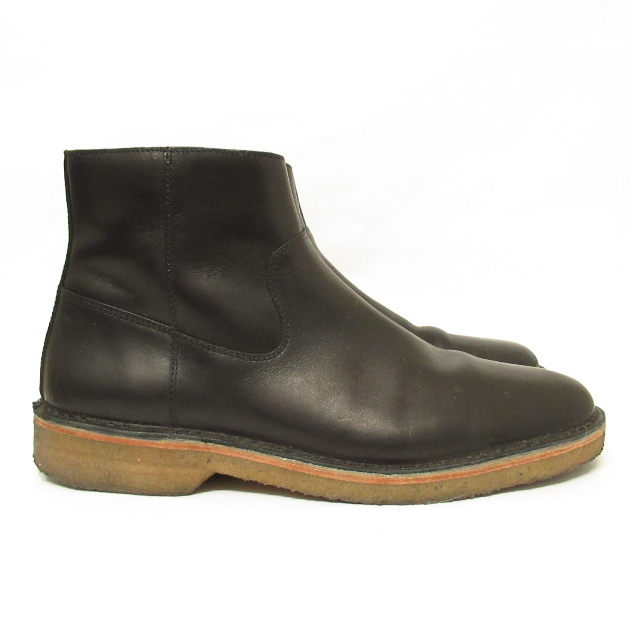 A.P.C. BLack Leather Boots