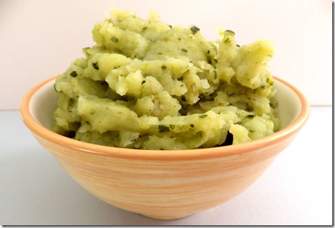 Courgette and Potato Mash