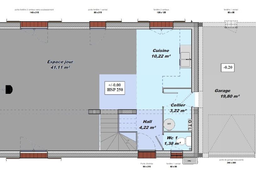  Vente Terrain + Maison - Terrain : 450m² - Maison : 120m² à Montélimar (26200) 