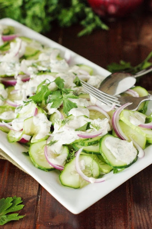 Creamy-Cucumber-Salad-with-Fresh-Herbs 2