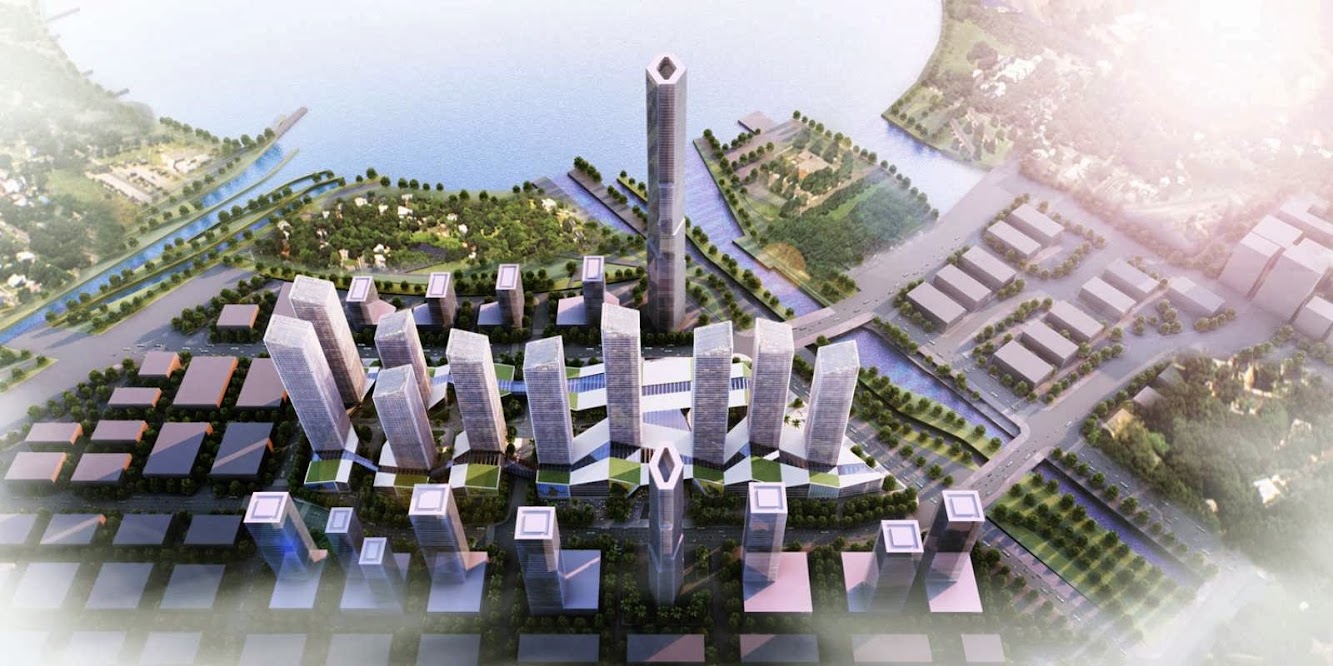 New urban development in Shenzhen by gmp architekten
