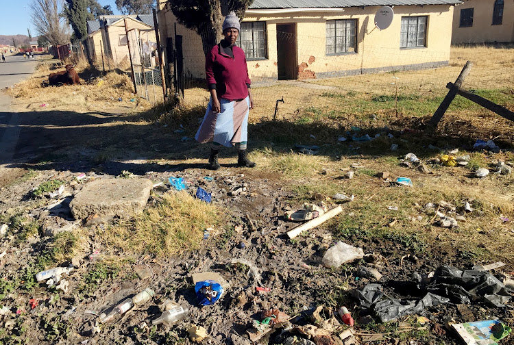 Nosamkelo Mbangi, of Komani’s KwaMlungisi township, says the municipality’s failure to fix sewers in the area is unacceptable.