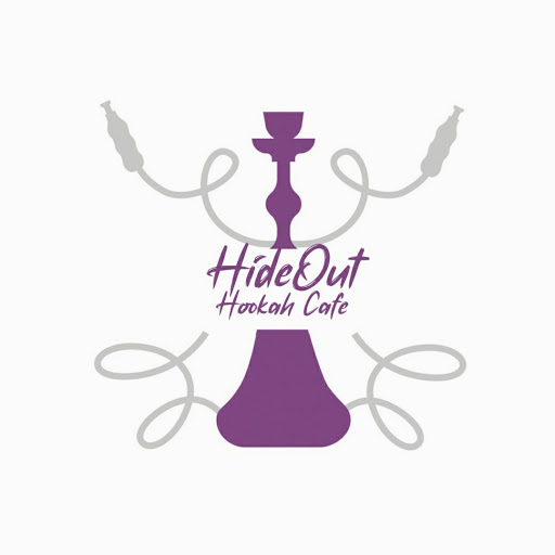 Hideout shisha cafe & eatery Backside @ PATEL BROTHERS INDIAN SUPERMARKET NORTHSHORE logo