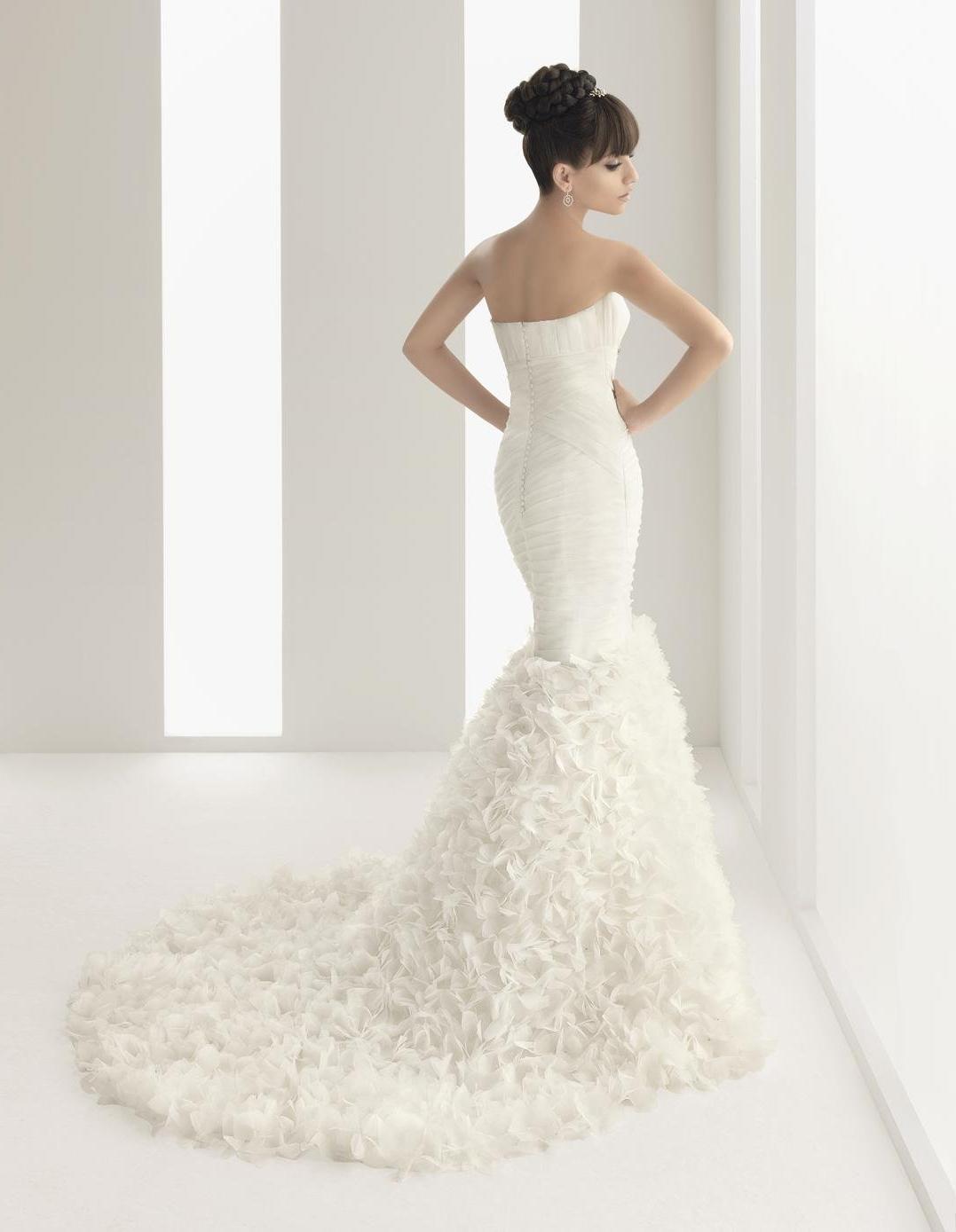 2011 NEW STYLE HY2331 gorgeous strapless mermaid designer wedding dress