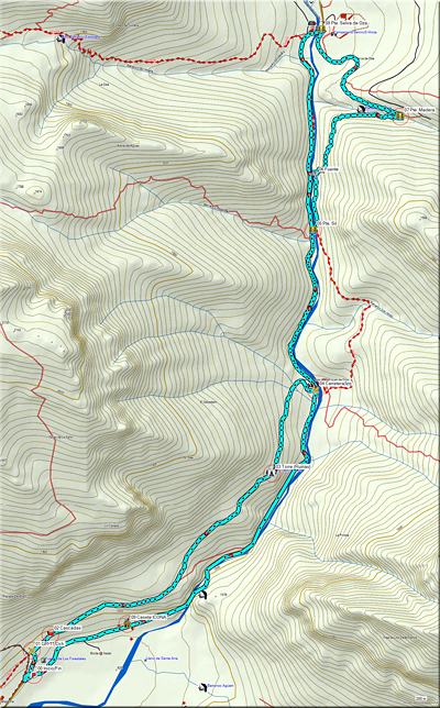 Ampliar plano del recorrido