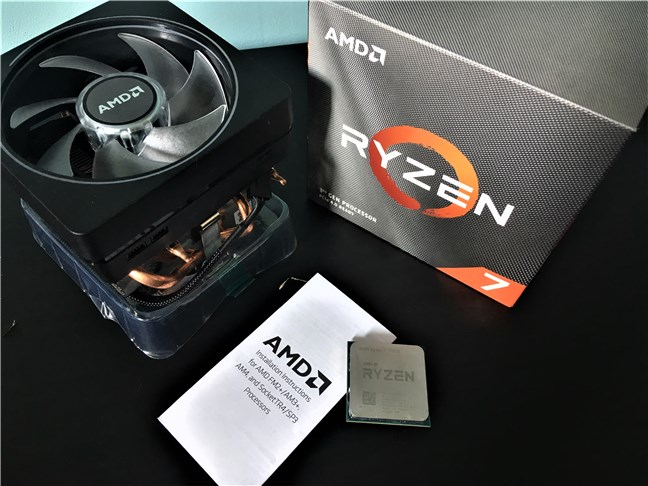 AMD Ryzen 7 3700X - Qué hay dentro de la caja