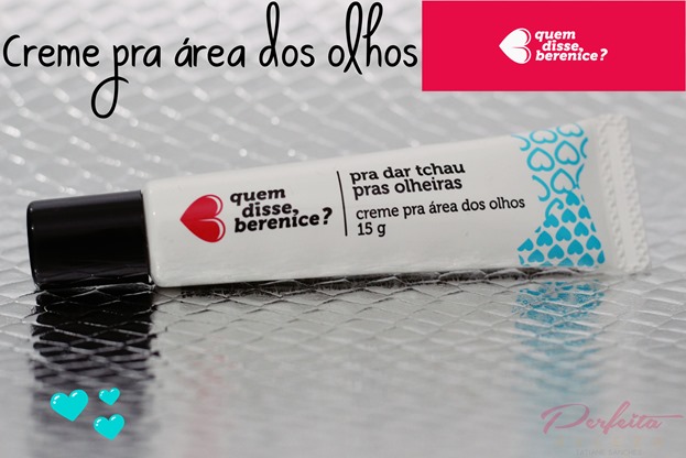 creme pra área dos olhos