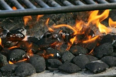 SÁBADO 12 DE NOVIEMBRE DE 2011 POR FAVOR DEJEN SUS MJES. DIARIOS AQUÍ. GRACIAS!!  - Página 3 6387398-quemar-carb-n-galletas-prendieron-fuego-en-una-parrilla-de-barbacoa