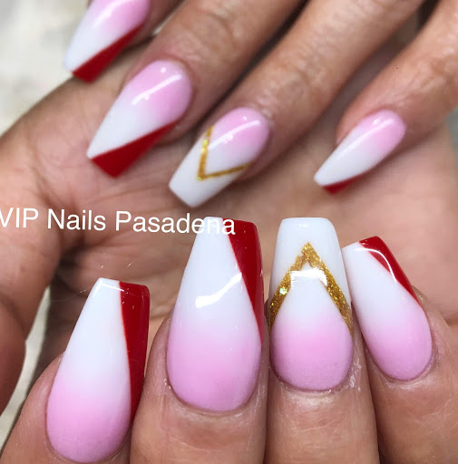 VIP Nails & Spa Pasadena logo