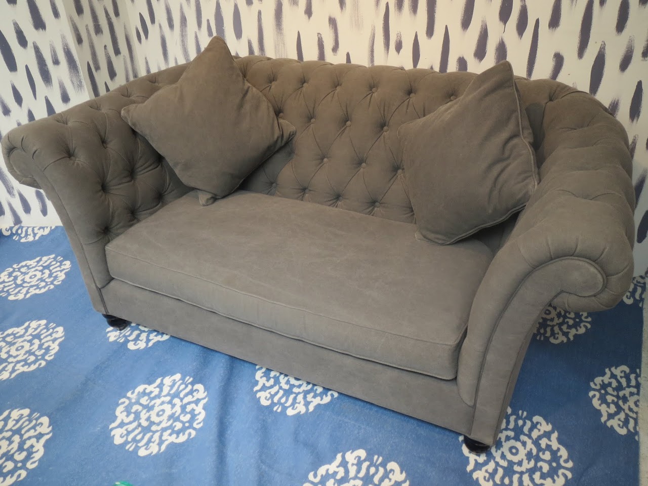 Grey Chesterfield Sofa