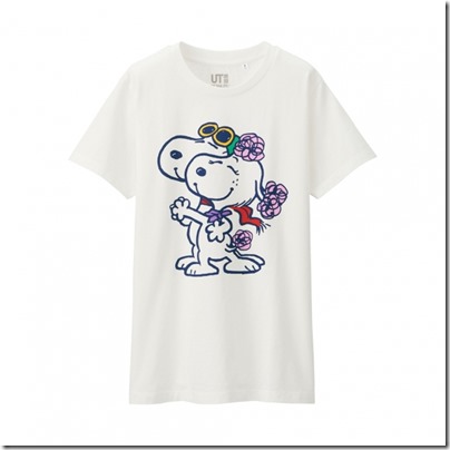 UNIQLO UT X Peanuts Movie Women Short Sleeve Graphic T-Shirt 16