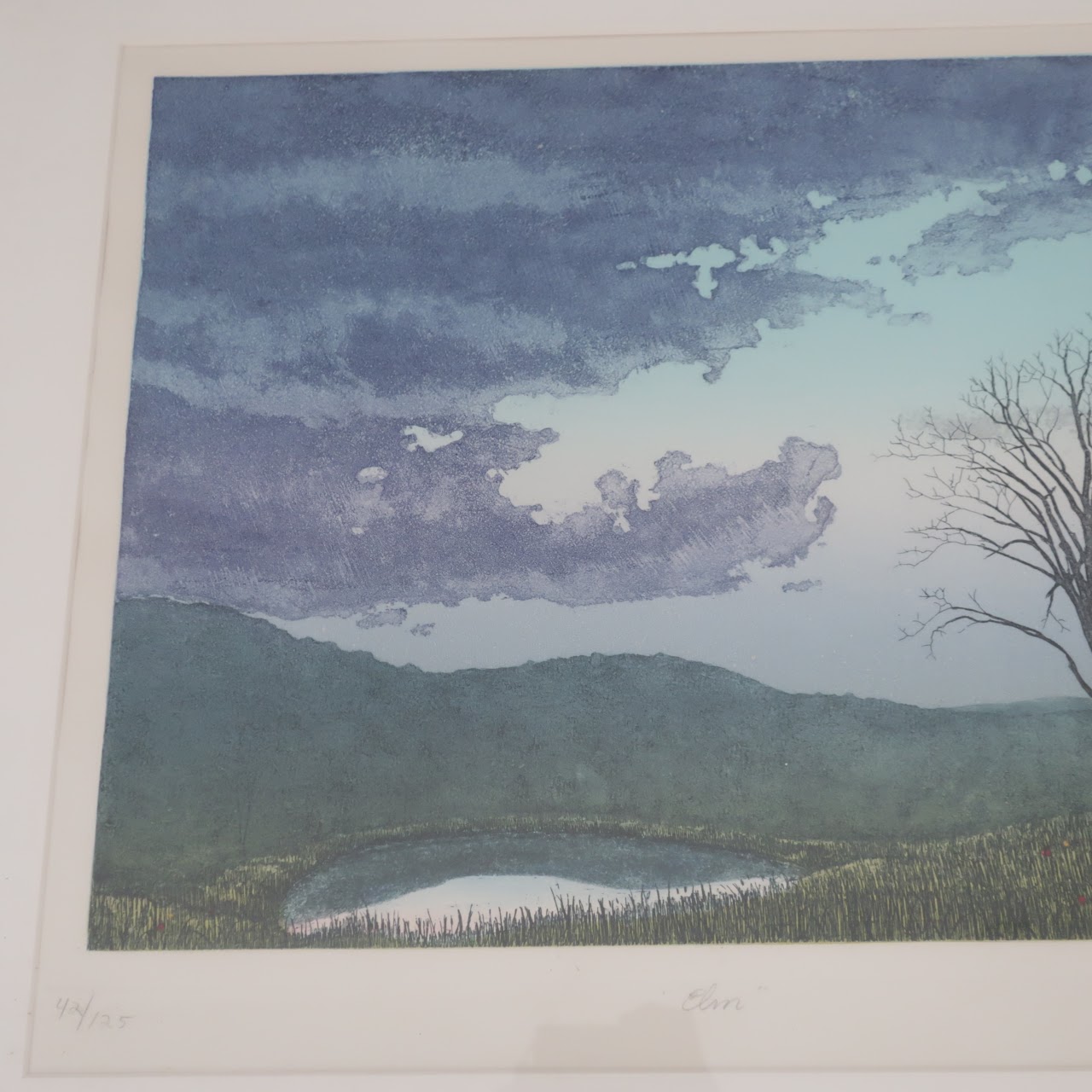 Charles Roy Purcell Signed Etching