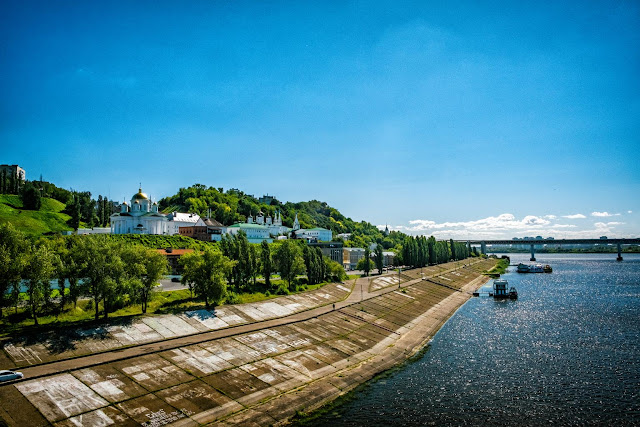 Улица Черниговская с Канавинского моста