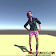 New 3D Dressup Girl Dancing icon