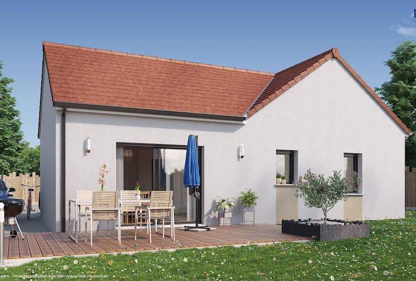  Vente Terrain + Maison - Terrain : 501m² - Maison : 76m² à Hauteville-lès-Dijon (21121) 