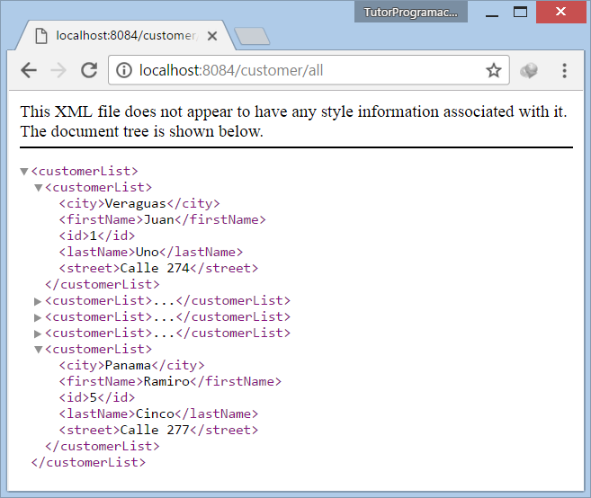 Usar vistas XML en aplicación web Spring MVC