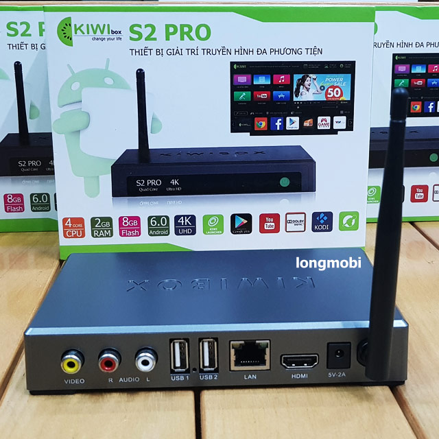 Android tv box kiwi s2pro