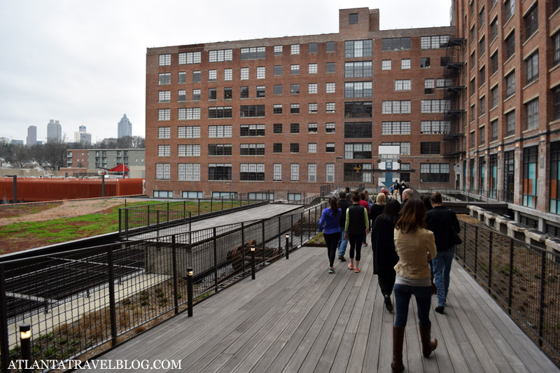 Здание Ponce City Market в Атланте