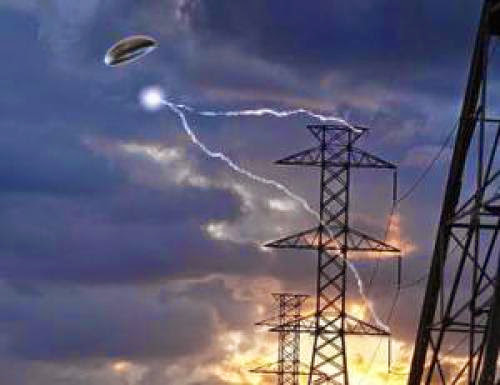 My Ufo Experience Ufos Were Extracting Power From From Electric Tower