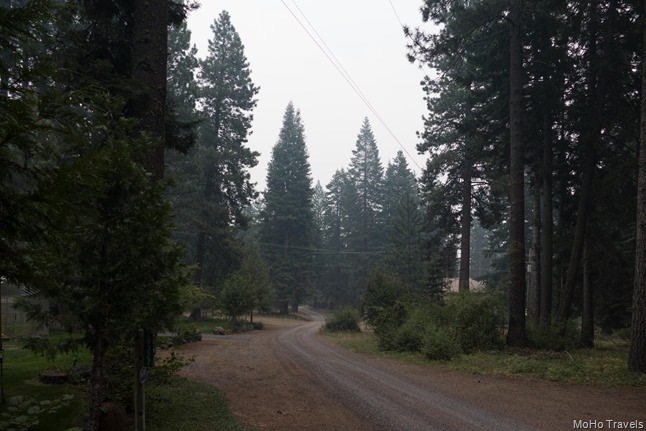 smoke from the Stout Fire and California fires converge on Rocky Point