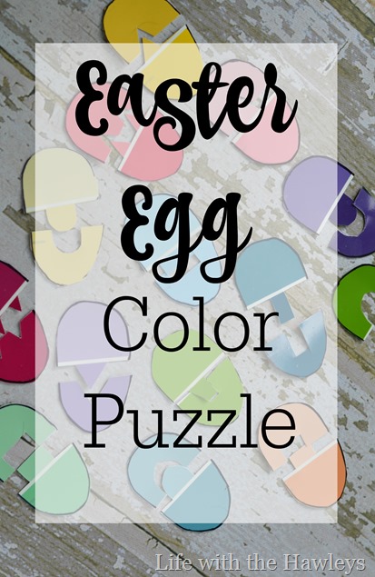 Easter Egg Color Puzzles- Life with the Hawleys