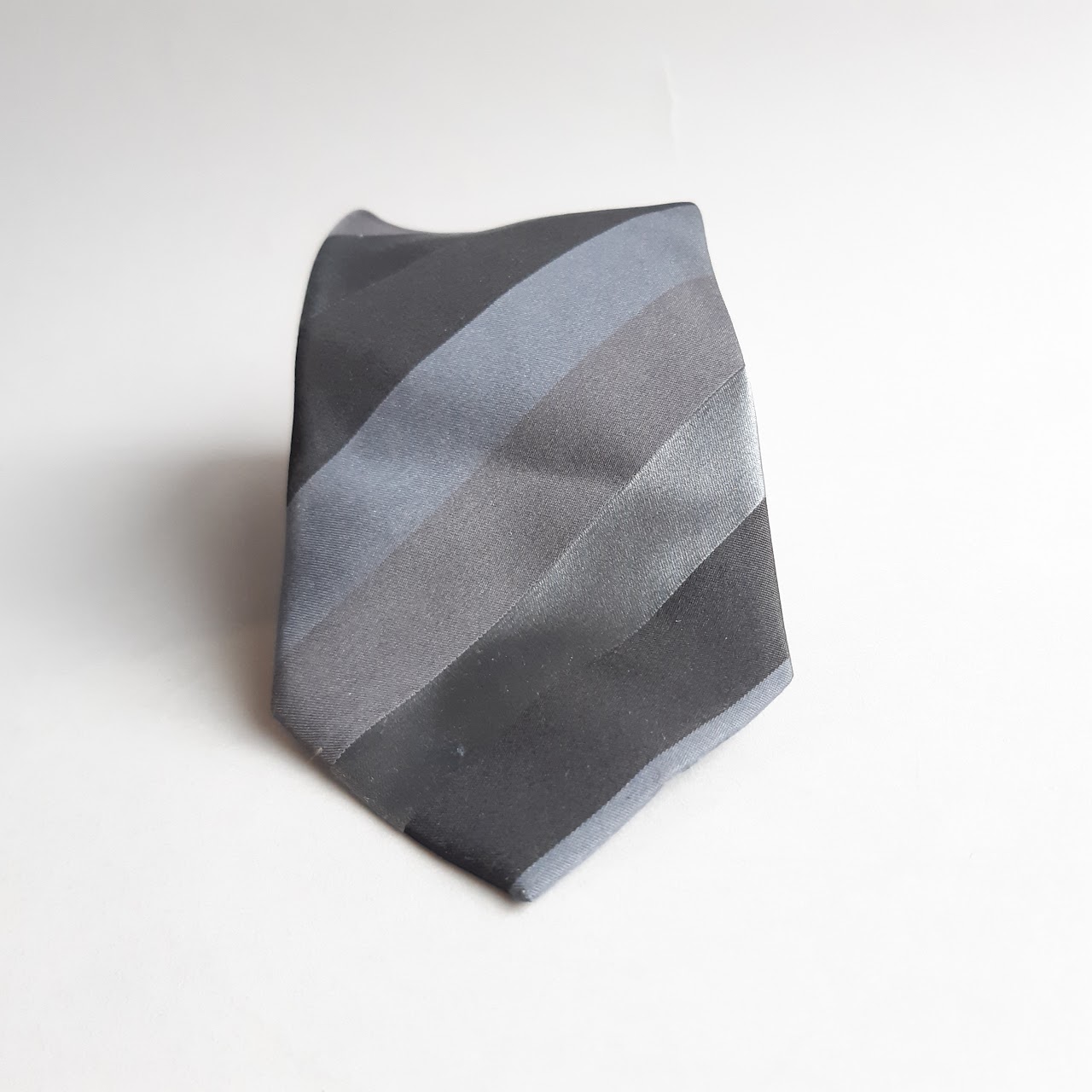 Gucci Striped Blue Tie