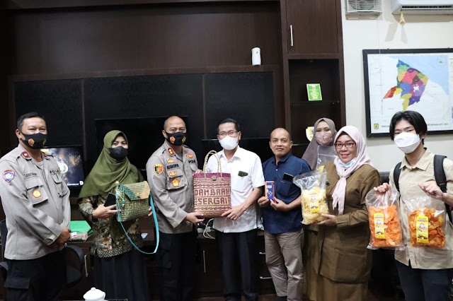 Kapolres Sergai Terima Audensi Pengurus Dewan UKM Sergai