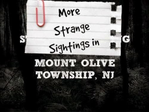 More Strange Sightings In Mount Olive Township Nj