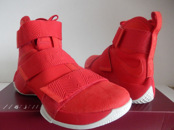 This Red Nike LeBron Soldier 10 SFG Lux Was Phantom Released