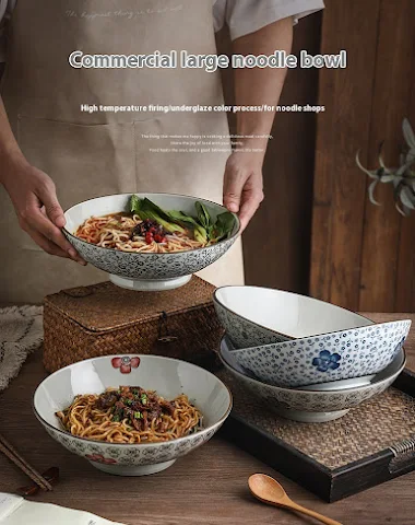 Bambus Hat Noodle kreativna keramič - 1