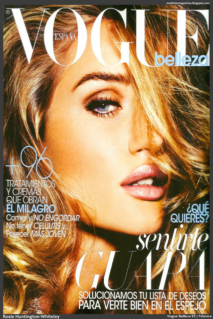 Rosie Huntington-Whiteley - Vogue España febrero 2012