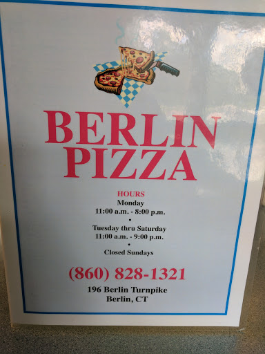 Pizza Restaurant «Berlin Pizza», reviews and photos, 196 Berlin Turnpike, Berlin, CT 06037, USA