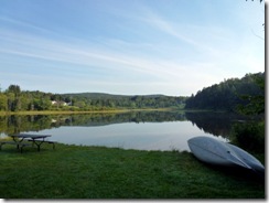 Mill Pond with free canoes