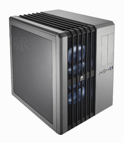  Corsair Carbide Series Air 540 ATX Cube Case - Steel Silver (CC-9011034-WLED)