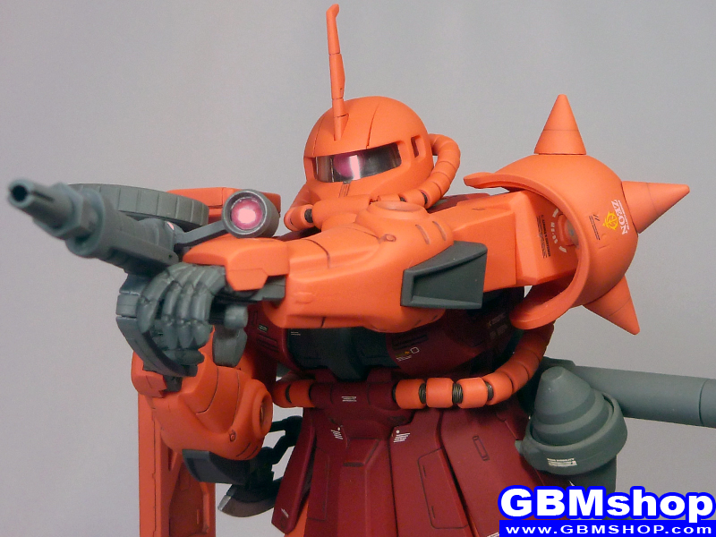 Bandai MG 1/100 MS-06S Zaku II Commander Type Version 1 Char Aznable custom